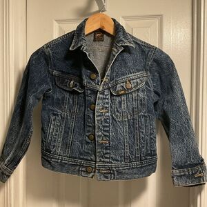 Vintage 80ts Child Vtg jeans jacket sz.10/12?
